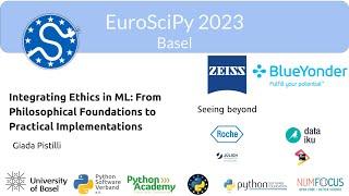 EuroSciPy 2023 - Keynote: Integrating Ethics in ML