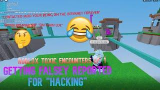 toxic/salty kids in roblox bedwars be like... | Roblox Toxic Encounters #1