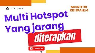 INI KEREN !!! MIKROTIK RB1100AHX4 MULTI HOTSPOT | Tutorial Mikrotik