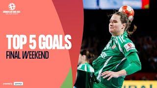 TOP 5 GOALS | Final Weekend | Women’s EHF EURO 2024