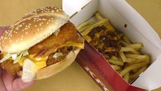 Bacon Tower & Cheesy French Fries [KFC]