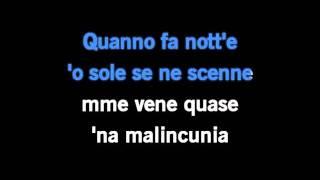 Luciano Pavarotti - O Sole Mio Karaoke