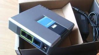 Настраиваем VoIP-шлюз Linksys PAP2T/NA