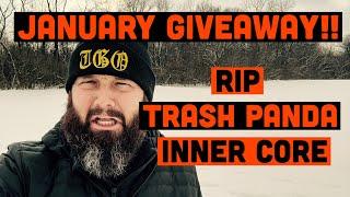 January Giveaway. Trash Panda Inner Core. #discgolf #giveaway