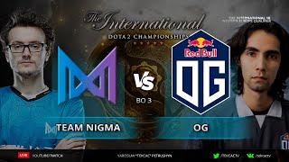 Team NIGMA vs OG | The International 10: Western Europe Qualifier [RU]