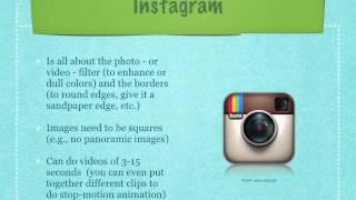 Tutorial 4.1: Using Instagram and Pinterest for Journalism