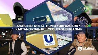 Qaysi biri qulay: Humo yoki Uzcard? Kartangizdan pul yechib olishganmi?