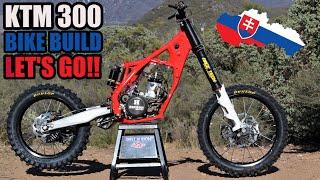 KTM 300 XC Dirt Bike Build Assembly