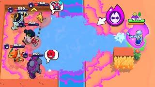 AMBER's HYPERCHARGE BURNS DOWN RANK 35 KENJI & MOE TEAMERS Brawl Stars Funny Moments, Fails ep.1539