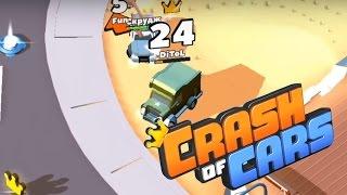 Crash of Cars - FIRST PLAY (ПЕРВЫЙ ВЗГЛЯД/ОБЗОР) - ИГРУШЕЧНЫЕ МАШИНКИ НА ПОЛЕ СРАЖЕНИЯ