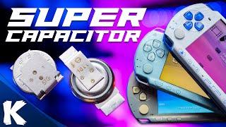 How To Fix PSP Super Capacitor "CMOS BATTERY"