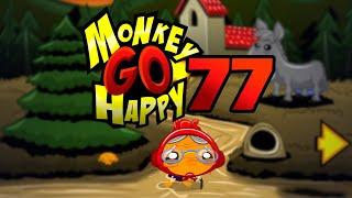 Игра "Счастливая Обезьянка 77" (Monkey GO Happy 77) - прохождение