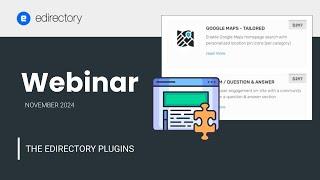 eDirectory Webinar - The eDirectory Plugins