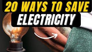 20 Ways To Save Electricity at Home - Frugal Living