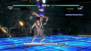 #077 DOA5LR - PunchPea (Kasumi) vs axouel2009 (Tina)