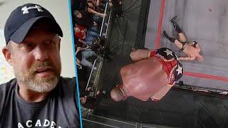 Mr. Kennedy On Kurt Angle's INSANE Moonsault Off The Cage