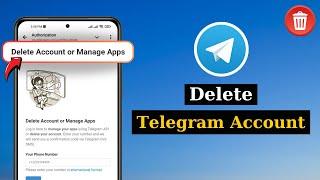 How To Delete Telegram Account From Android | Deactivate Telegram Account on Android (Update)