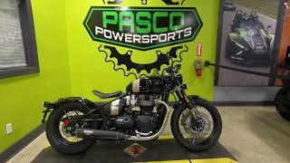 New 2025 Triumph Bonneville Bobber TFC Motorcycle For Sale In Port Richey, FL