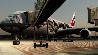 Prepar3D v4.5 | LSZH  VTSP | MERGE A380 Emirates | | FsCloud 2020