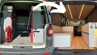 VW T5 Camper conversion without talking // Directors Cut