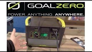 off grid portable power by Goal Zero : CES 2017