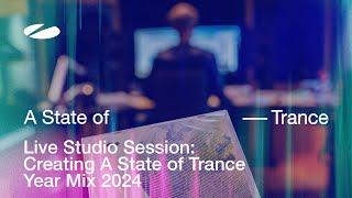 Armin van Buuren Live Studio Session: Creating 'A State of Trance Year Mix 2024' 