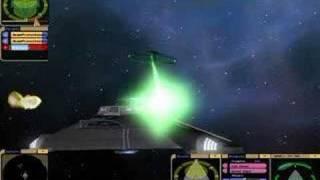 USS Prometheus vs 2 warbirds