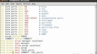 UBUNTU: Basic time restrictions with Squid Web Proxy