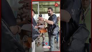 #SanjayDutt spotted at airport.