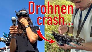 Drohnen Absturz -  Ich fliege das erste Mal!  