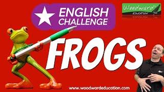 Woodward English Challenge 2  FROGS | Learn English Vocabulary | English Quiz