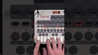 Beatmaking on the Lofi-12 is easy