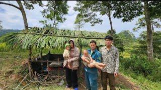 The kind girl hired someone to help two orphan boys rebuild their home.