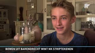 Barendrechtse jongen wint NK Striptekenen