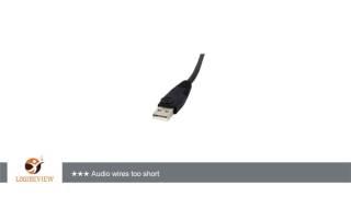 StarTech.com DVID4N1USB6 6 Feet 4-in-1 USB Dual Link DVI-D KVM Switch Cable with Audio and