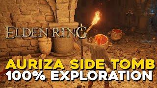 Elden Ring Auriza Side Tomb 100% Exploration Walkthrough (All Items, Secrets...)