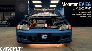 1st " Monster EV " CIVIC EG 3DOOR !!!!  Presented by ECU=SHOP