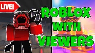 LIVE! PLAYING ROBLOX WITH YOU- JOIN UP! #roblox #shorts