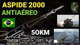 ASPIDE 2000 O ANTIAÉREO UTILIZADO PELO BRASIL! CONHEÇA SUA VERSÃO TERRESTRE... EXÉRCITO MARINHA FAB.