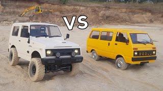 WPL C74 VS D42 – WPL Off Road Test | RC Cars Comparison