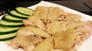 Hainanese Chicken Rice | 海南雞飯 | Chicken Soup | Cucumbers : ASMR / Mukbang ( Eating Sounds )