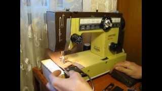 Sewing machine Швейная машина Veritas 8014/4143E test кожа