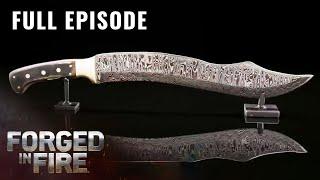 Forged in Fire: Bladesmiths Compete in Dangerous Knife Fight (S9, E7) | Full Episode