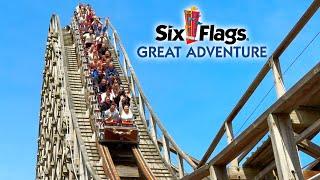Riding What's Left at Six Flags Great Adventure!