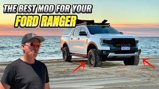 I INSTALLED A 2 INCH LIFT KIT ON MY  FORD RANGER