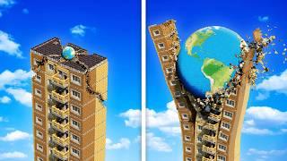 Small To Big Earths vs Dynamic Tower