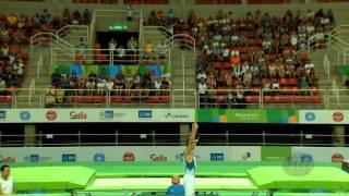 BYEDYEVKIN Dmytro (UKR) - 2016 Olympic Test Event, Rio (BRA) - Qualification Trampoline Routine 1