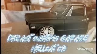 HellCat C10 - Custom 1:18 Diecast Truck Build by Diecast Customs Garage