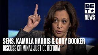 Senators Kamala Harris & Cory Booker Discuss Criminal Justice Reform Future | BET News | We Vote BET