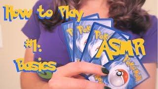 How to Play Pokemon TCG #1, Basics (ASMR soft-spoken with tapping)